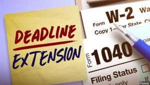 Individual Tax Return Deadline Postponed