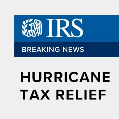 hurrican tax relief