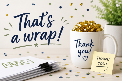 That’s a Wrap — And We Thank You!