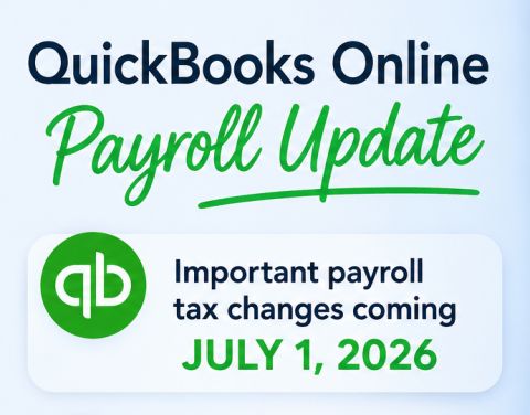 QuickBooks Online Payroll: Important Payroll Tax Update