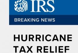 hurrican tax relief