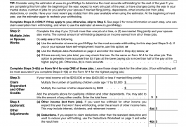 W-4 tax withholding