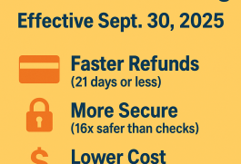 IRS paper checks ending