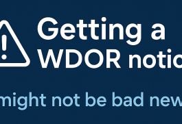 WDOR notice for QCD