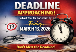 March 13, 2026 deadline