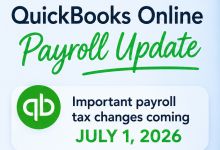 QuickBooks Online Payroll: Important Payroll Tax Update